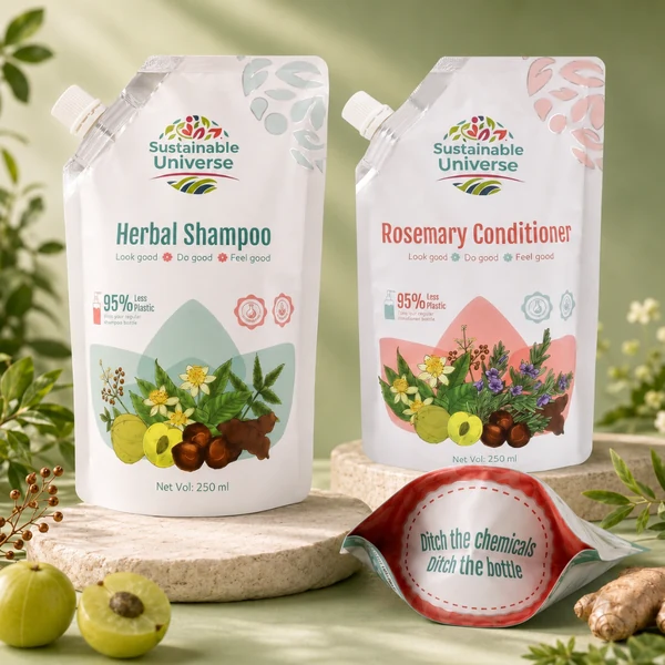 Herbal Shampoo + Rosemary Conditioner